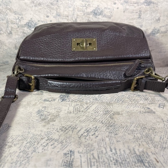 Studiomoda Italian Made Brown Large Designer Carryall Crossbody/tote - Picture 7 of 15